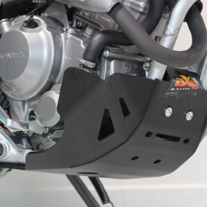 skidplate gemonteerd op de honda crf300L