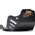 Zwarte ktm skidplate voor 690