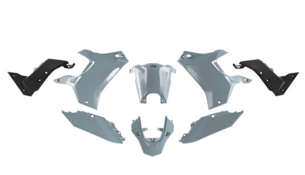 Rtech T7 REVOLUTIE KUNSTSTOF KIT grijs zwart